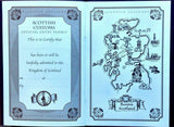 Quirky Novelty Scottish Passport - Fun For Patriots And An Independence Essential