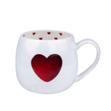 Lucy Pittaway Black & White Hug A Mug Sheep Lamb Love Heart Mug Cup