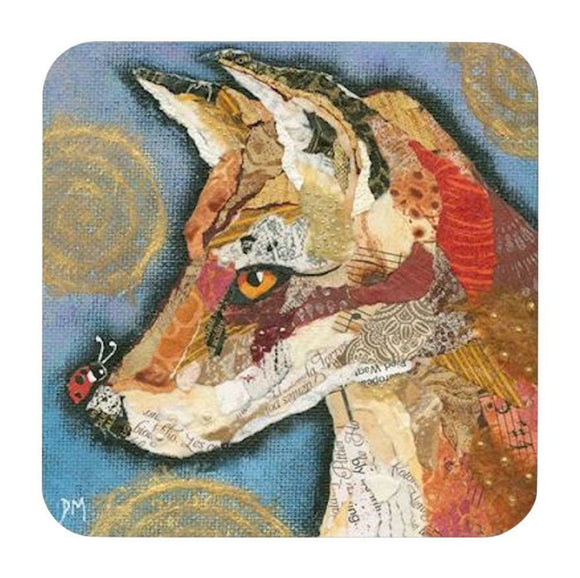 Dawn Maciocia 'Hi Jack' Lovely Fox & Ladybird Coaster Table Mat