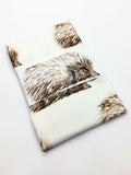 Clare Baird Hedgehog 100% Cotton Tea Towel