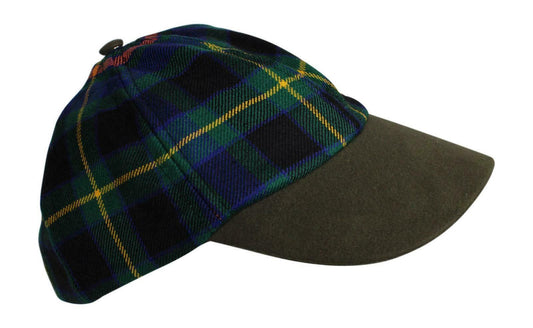 Irish County Tartan Baseball Cap - County Offaly