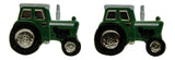 Onyx Art Classic Tractor Farming Green Red Blue Tractor T-Bar Mens Cufflinks