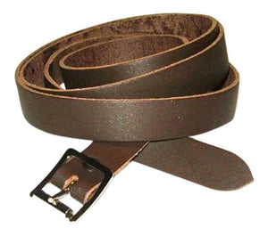 Lose the Chain - 100 % Leather Sporran Strap Brown - All Sizes