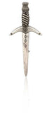 Scottish Thistle and Dagger Kilt Pin - Available in 3 finishes