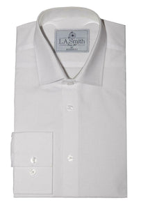 Brilliant White Plain Standard Collar Dress Kilt Wedding Shirt Boys Child