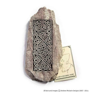 Celtic Knotwork Panel Wall Plaque, Sign, Picture - Indoor Outdoor Use.