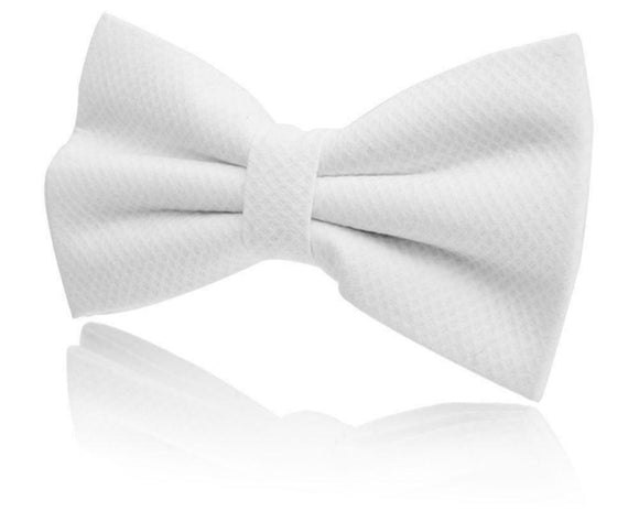 Ready Tied White Marcella Bow Tie Evening Tails Dinner DJ Tux Tuxedo Suit