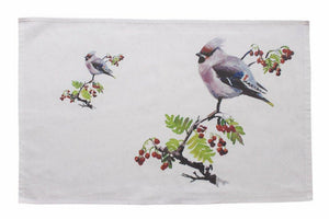 Orkney Storehouse Waxwing Kitchen Tea Towel