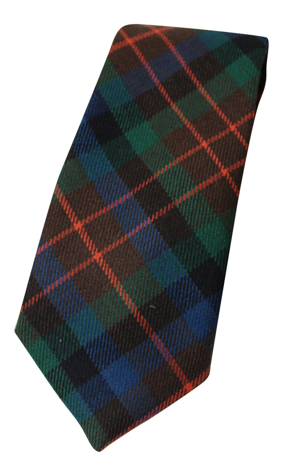100% Wool Traditional Scottish Tartan Neck Tie - MacDuff Hunting