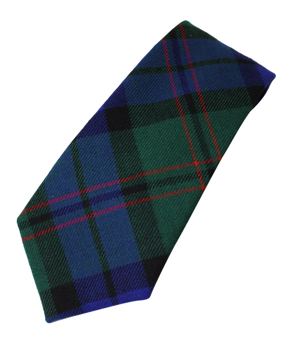100% Wool Authentic Traditional Scottish Tartan Neck Tie - Dundas Modern