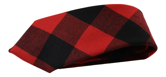 100% Wool Traditional Scottish Tartan Neck Tie - MacGregor Rob Roy Modern