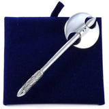 Stunning Handcrafted Polished Pewter Scottish Double Headed Axe Kilt Pin - Made in Scotland