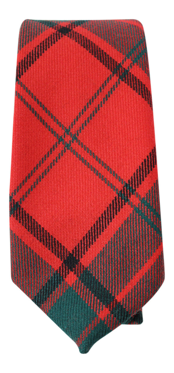 100% Wool Authentic Traditional Scottish Tartan Neck Tie - Maxwell Modern