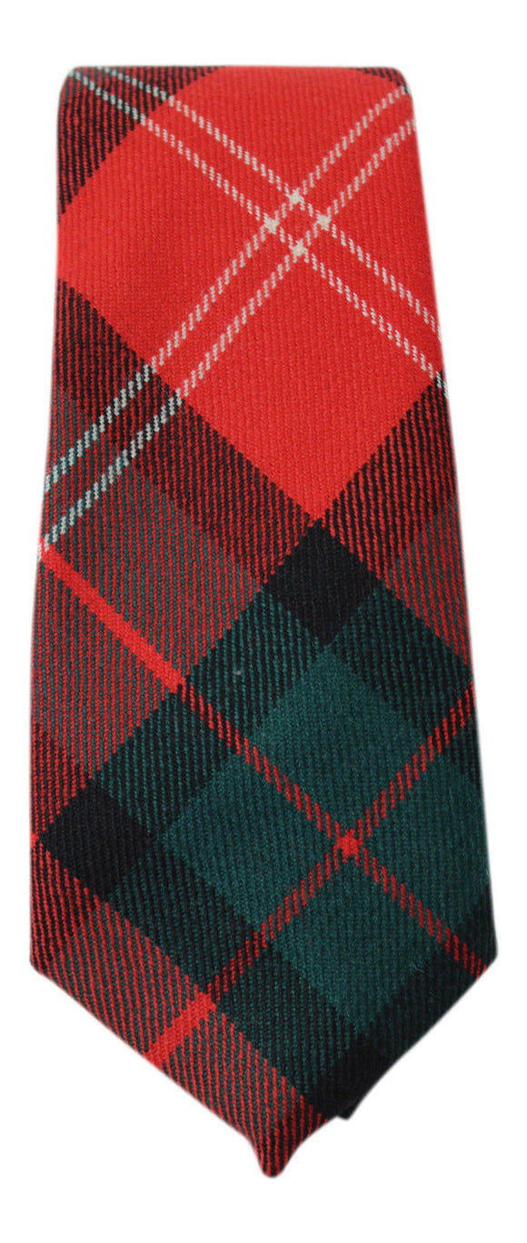 100% Wool Authentic Traditional Scottish Tartan Neck Tie - Nisbet Modern