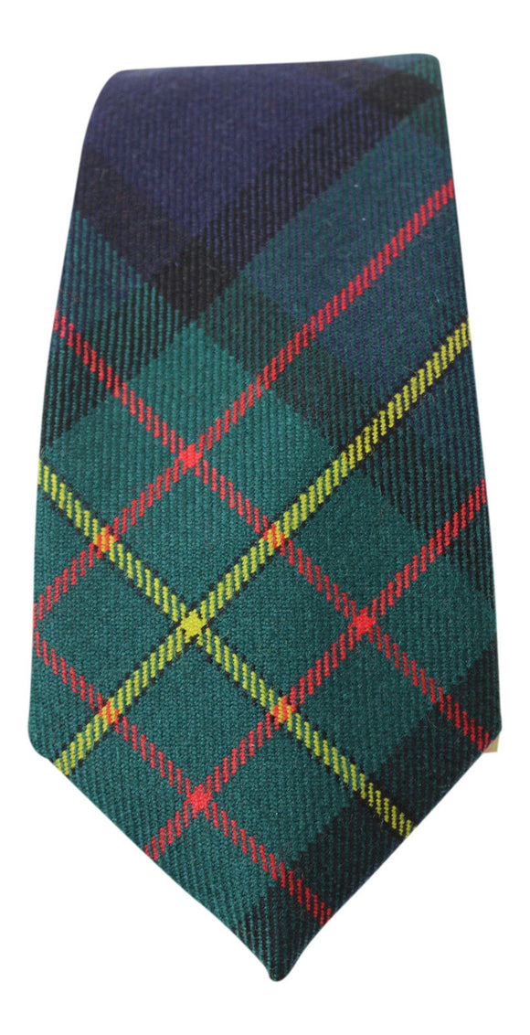 100% Wool Authentic Traditional Scottish Tartan Neck Tie - MacLaren Modern