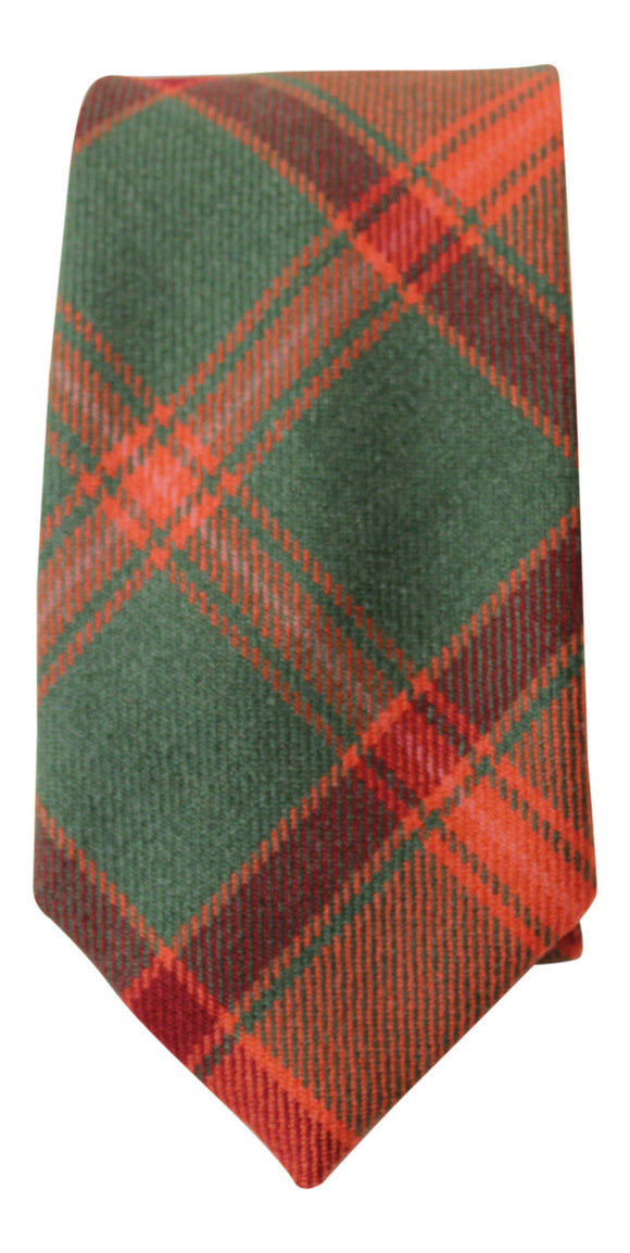 100% Wool Authentic Traditional Scottish Tartan Neck Tie - Creiff Ancient