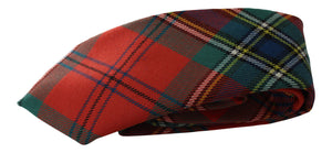 100% Wool Traditional Scottish Tartan Neck Tie - MacLean Duart Ancient