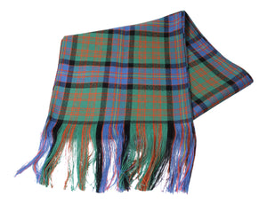 Traditional Scottish Tartan 100% Wool Plain Full Fringed Sash - Cochrane Ancient