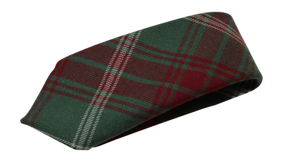 100% Wool Traditional Scottish Tartan Neck Tie Rothesay Hunting Muted