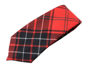 100% Wool Authentic Traditional Scottish Tartan Neck Tie - Wemyss Modern