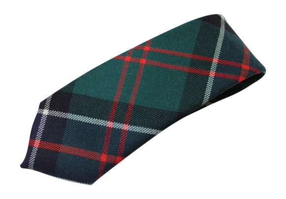 100% Wool Traditional Scottish Tartan Neck Tie - Sinclair Hunting Modern