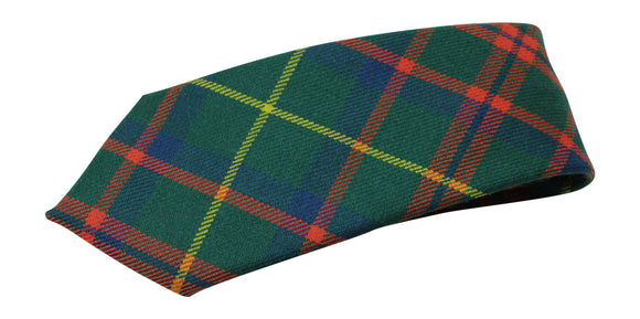 100% Wool Traditional Scottish Tartan Neck Tie - MacIntosh Hunting Ancient