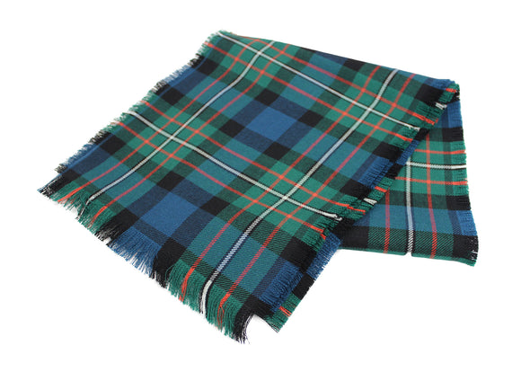 Traditional Scottish Tartan 100% Wool Plain Full Fringed Sash - Ferguson Ancient