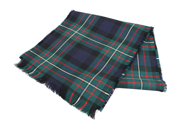 Traditional Scottish Tartan 100% Wool Plain Full Fringed Sash - Ferguson Modern