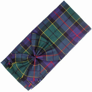 Scottish 100% Wool Tartan Ladies Mini Sash with Rosette - Forsyth Modern