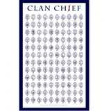 Scottish Clan Chief Crest Kitchen Chef Tea Towel Cloth 100% Cotton