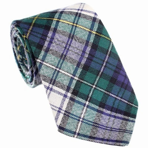 100% New Wool Traditional Scottish Tartan Neck Tie - Campbell Dress