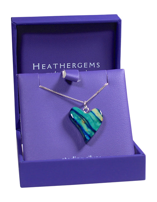 Heathergems Heart Drop Necklace
