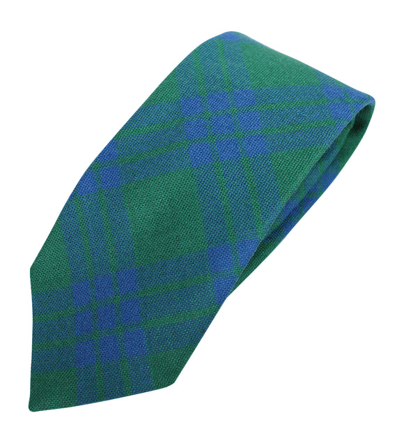 100% Wool Traditional Scottish Tartan Neck Tie - Montgomerie Ancient