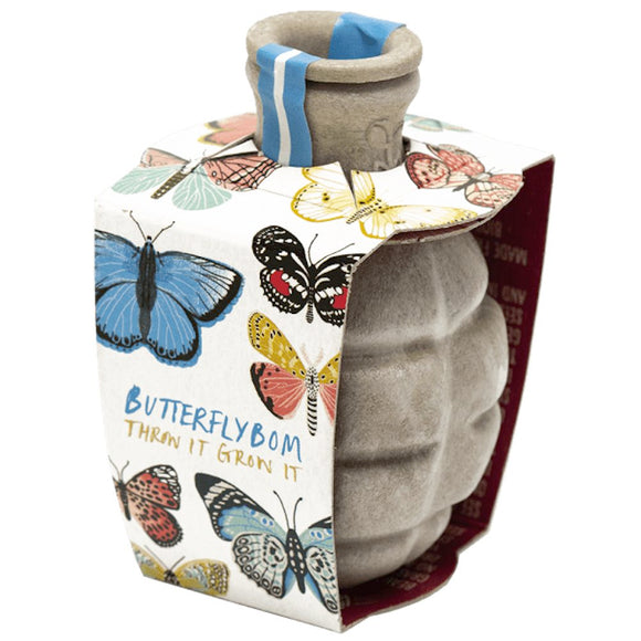 Kabloom Guerrilla Gardening Seed Bomb Bee Butterfly bom, Save Bees & Butterflies
