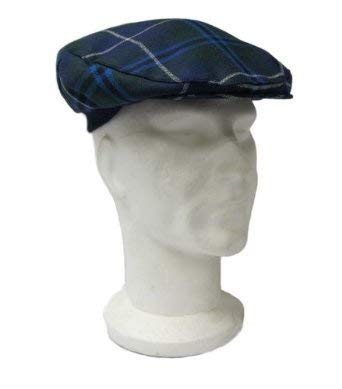 Authentic Douglas 100% Scottish Tartan Golf Cap - One Size Fits All