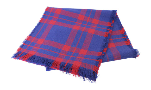 Traditional Scottish Tartan 100% Wool Plain Full Fringed Sash - Elliot Ancient