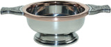 Wentworth Pewter Celtic with Copper Rim Toasting Celebration Quaich