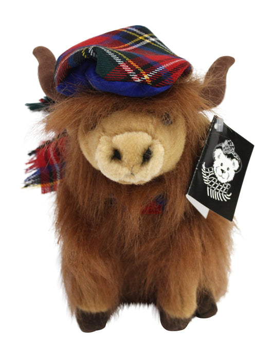 Tartan Highland Cow - Prince CE Stewart