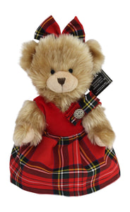 Ronnie Hek Scottish Red Royal Stewart Tartan Bella Teddy Bear