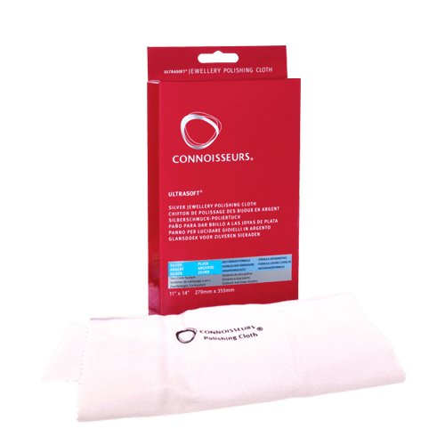 Connoisseurs Jewellery Cleaner Silver Jewel Polishing Cloth