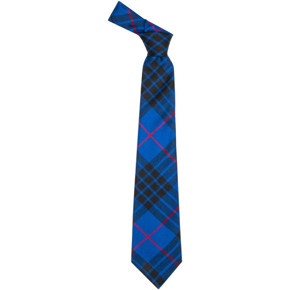 100% Wool Traditional Scottish Tartan Neck Tie - Morgan Modern