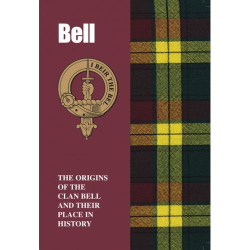 Lang Syne Products Scottish Clan Crest Tartan Information History Fact Book - Bell