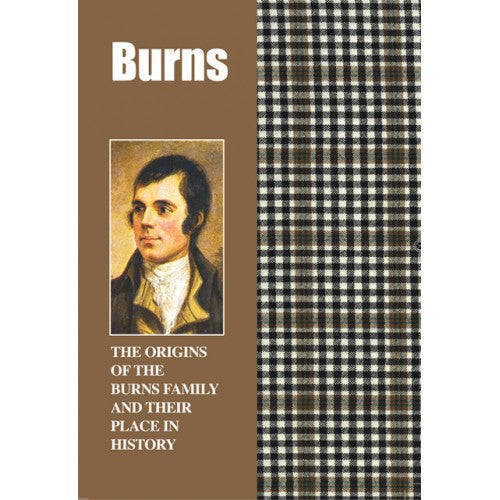 Lang Syne Products Scottish Clan Crest Tartan Information History Fact Book - Burns