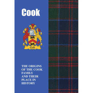 Lang Syne Products Scottish Clan Crest Tartan Information History Fact Book - Cook
