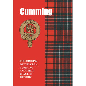 Lang Syne Products Scottish Clan Crest Tartan Information History Fact Book - Cumming