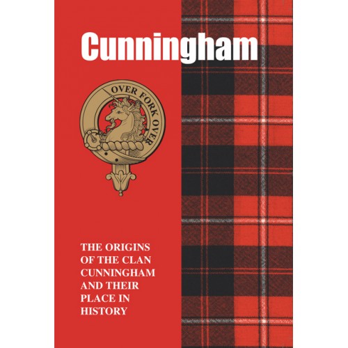 Lang Syne Products Scottish Clan Crest Tartan Information History Fact Book - Cunningham