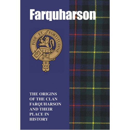 Lang Syne Products Scottish Clan Crest Tartan Information History Fact Book - Farquharson