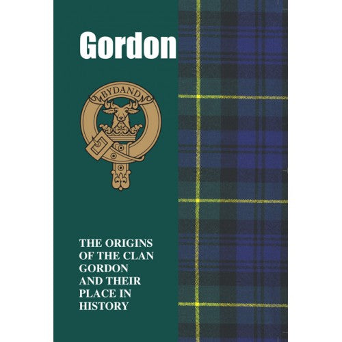 Lang Syne Products Scottish Clan Crest Tartan Information History Fact Book - Gordon
