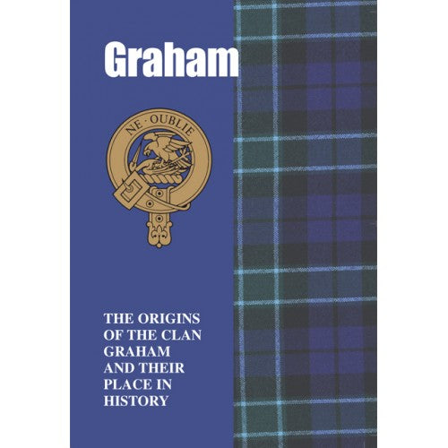 Lang Syne Products Scottish Clan Crest Tartan Information History Fact Book - Graham