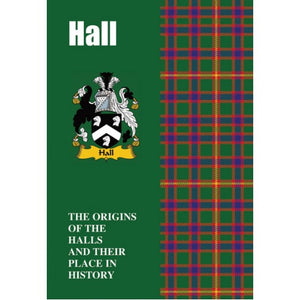 Lang Syne Products Scottish Clan Crest Tartan Information History Fact Book - Hall